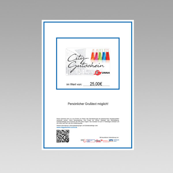 City-Gutschein Unna als Download (pdf)